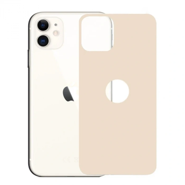 VipMarketim İPhone 11 6.1 inch Full Arka Koruma Tempered Kırılmaz Cam-(5775)