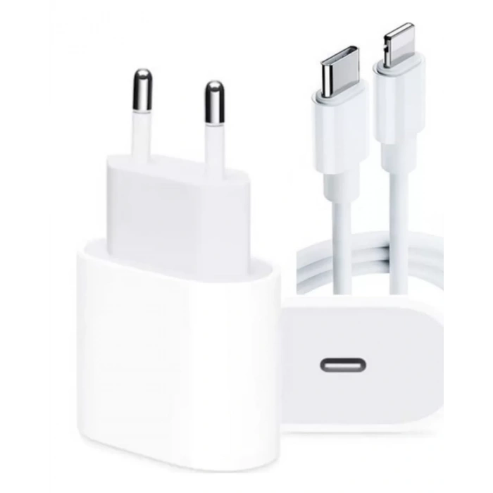 VipMarketim iPhone 13 12 11 XR XS X SE 2022 2020 20W Lightning Şarj Cihazı