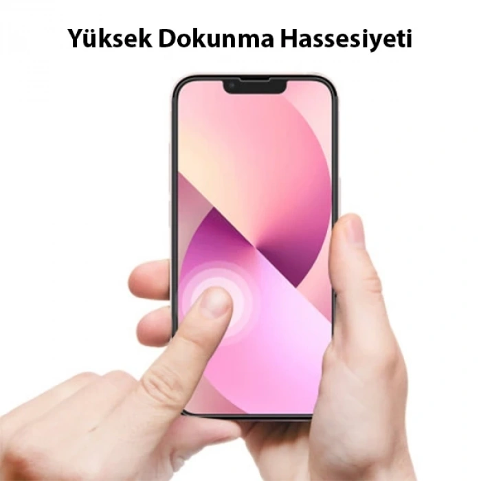 VipMarketim iPhone 13 Pro Max 6.7 Film Ön Arka Full Koruyucu Nano Hidrojel Koruyucu Set-(5775)