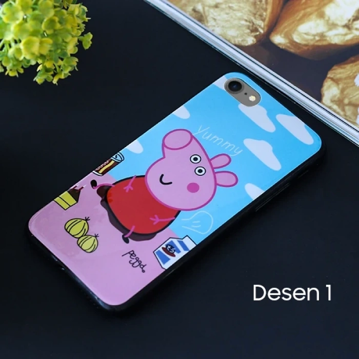 VipMarketim İPhone 6İPhone 6S 3d Figürlü Premium Silikon Kılıf-(5775)
