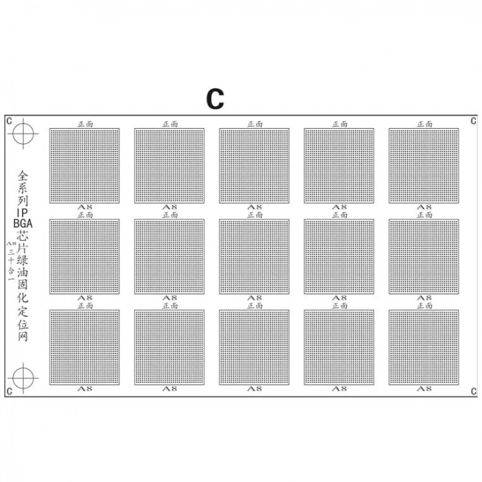 VipMarketim İPhone İçin Bga Havya Plastik Lehim Pedi-(5775)
