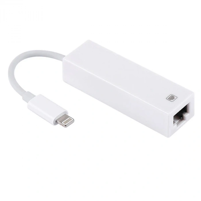 VipMarketim İPhone/İPad Lightning To Ethernet RJ45 Adaptörü NK107A1-(5775)