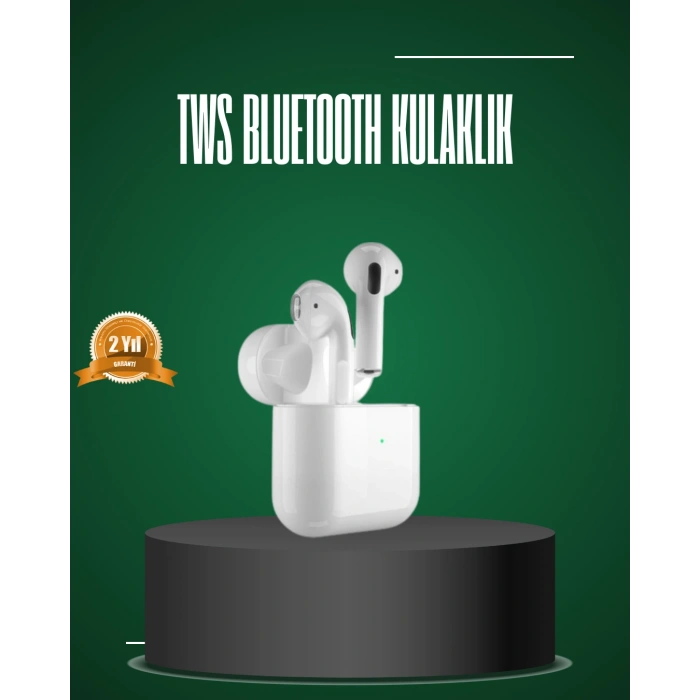 VipMarketim iPhone Pro ve Pro Max Uyumlu TWS Bluetooth Kulaklık Gürültü Engelleyici