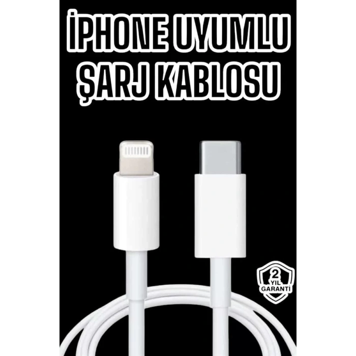 VipMarketim Iphone Tüm Modellerle Uyumlu Hızlı Şarj Kablosu İOS 30W