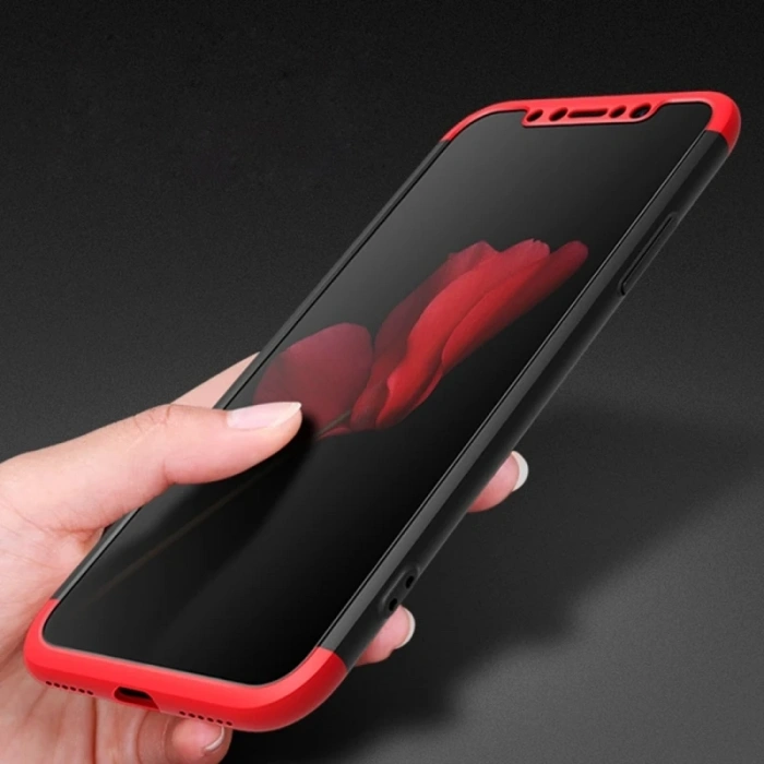 VipMarketim İPhone X Xs Gkk 360 Koruma Premium Pc Kılıf-(5775)