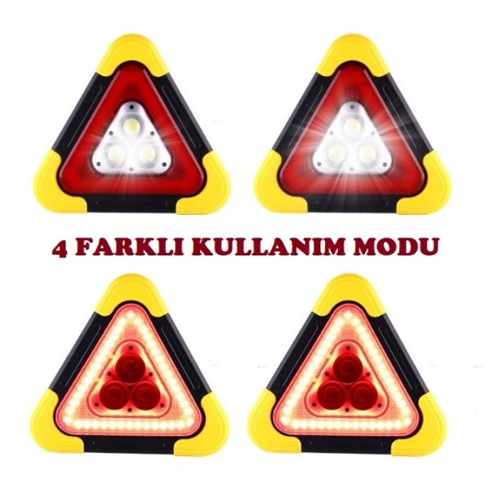 VipMarketim Işıklı Acil Durum Reflektörü
