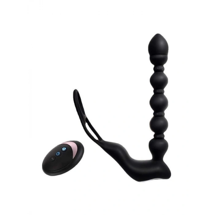 VipMarketim Isıtmalı Penis Halkalı Anal Prostat Vibratör