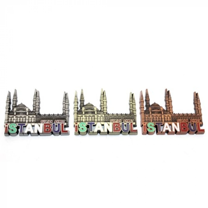 VipMarketim İstanbul Temalı Metal Magnet Model 5