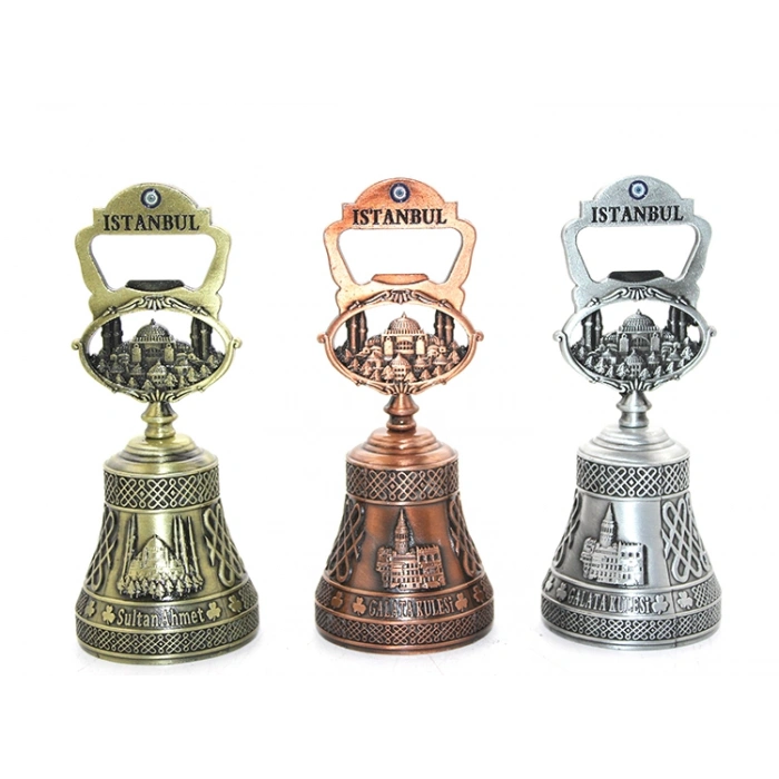 VipMarketim İstanbul Temalı Metal Zil