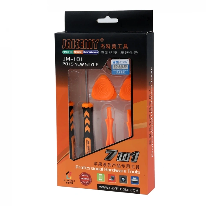 VipMarketim Jakemy Jm-İ81 7 İn1 Apple Serisi İçin Açama Tamir Seti-(5775)