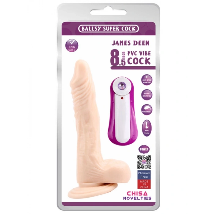 VipMarketim James Deen 21.5cm Vibratör