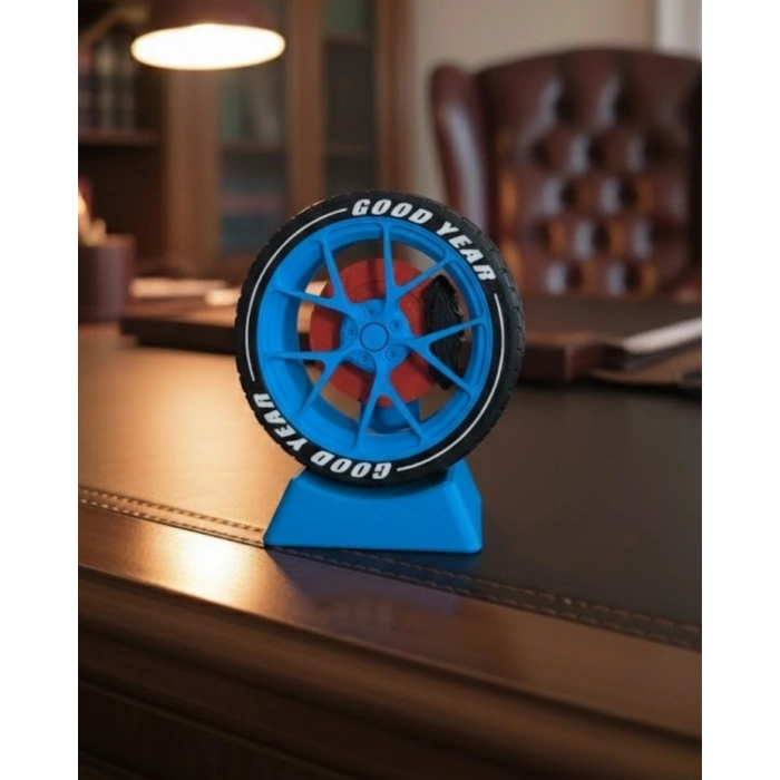 VipMarketim Jant Tasarımlı Ofis Dekoru Masa Üstü Dekoratif Aksesuar