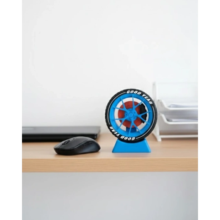 VipMarketim Jant Tasarımlı Ofis Dekoru Masa Üstü Dekoratif Aksesuar