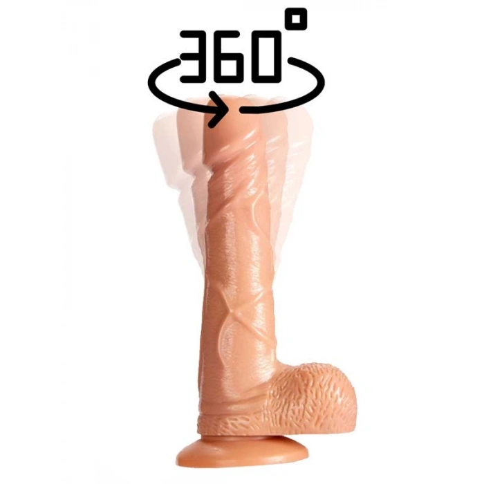 VipMarketim J.b. Titreşimli 17cm Swing Dildo Vibratör