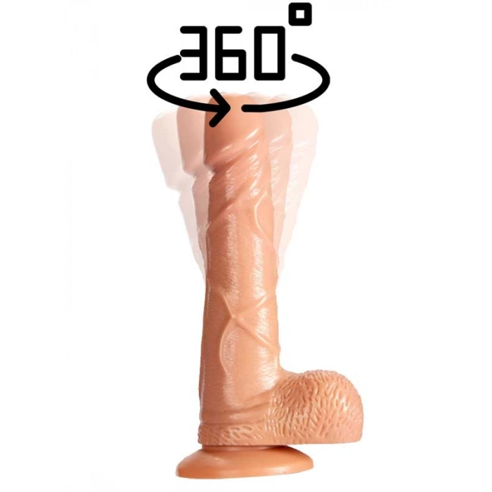 VipMarketim J.B. Titreşimli 19cm Dildo Vibratör