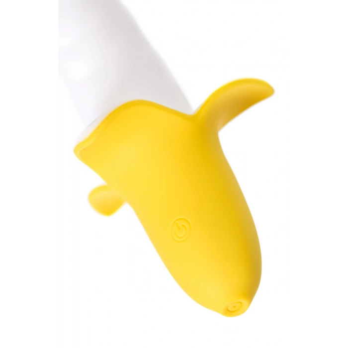 VipMarketim Jos B-nana Vibratör, Silikon, Beyaz, 19 Cm