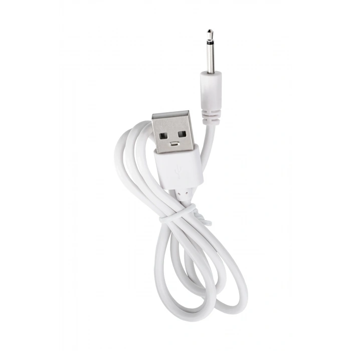 VipMarketim Jos B-nana Vibratör, Silikon, Beyaz, 19 Cm