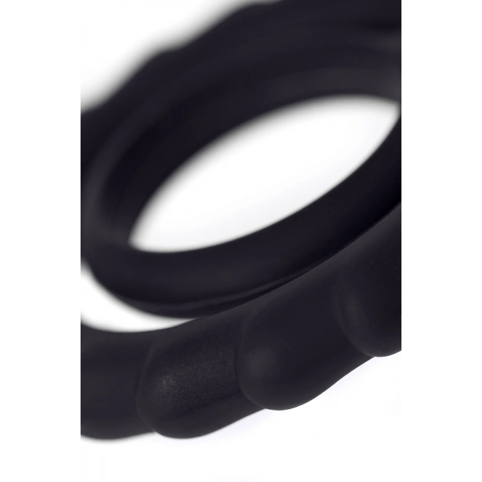 VipMarketim Jos Bad Bunny Penis Halkası, Silikon, Siyah, 9 Cm