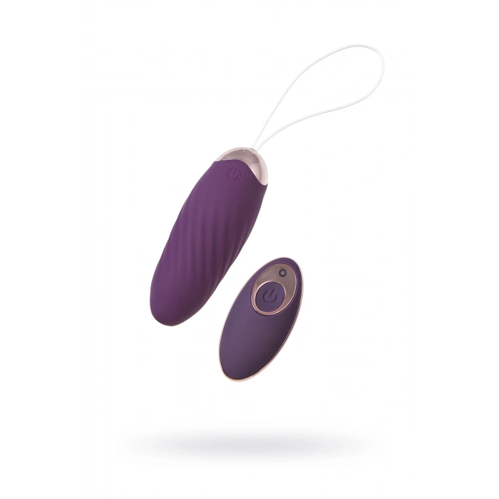 VipMarketim JOS Bumpy Titreşimli Vjinal Top silikon, mor, 9 cm