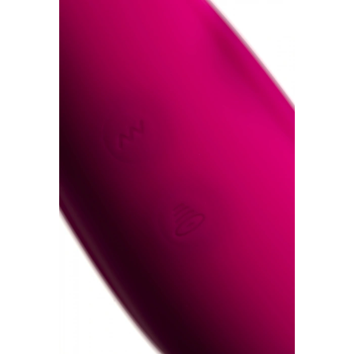 VipMarketim Jos Danvi Vakum Dalgası Vibratör, Silikon, Pembe, 21,5 Cm