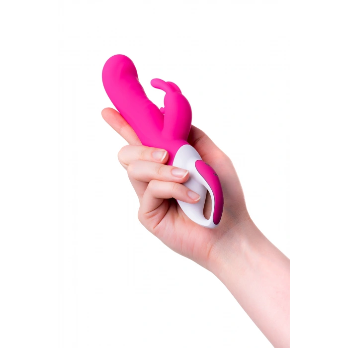 VipMarketim JOS ELLY Isıtmalı Vibratör,  silikon, pembe, 21,5 cm