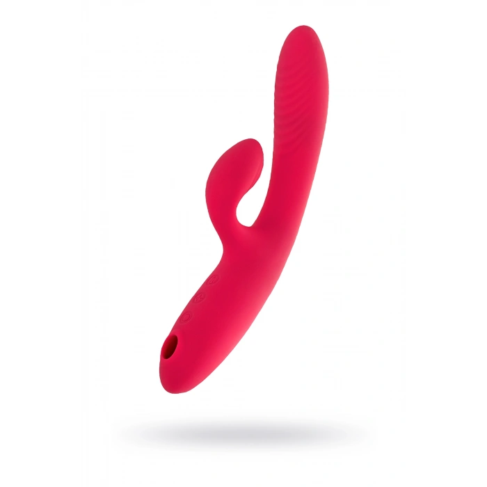 VipMarketim Jos Enila Vakum Dalgalı Vibratör, Silikon, Pembe, 23 Cm