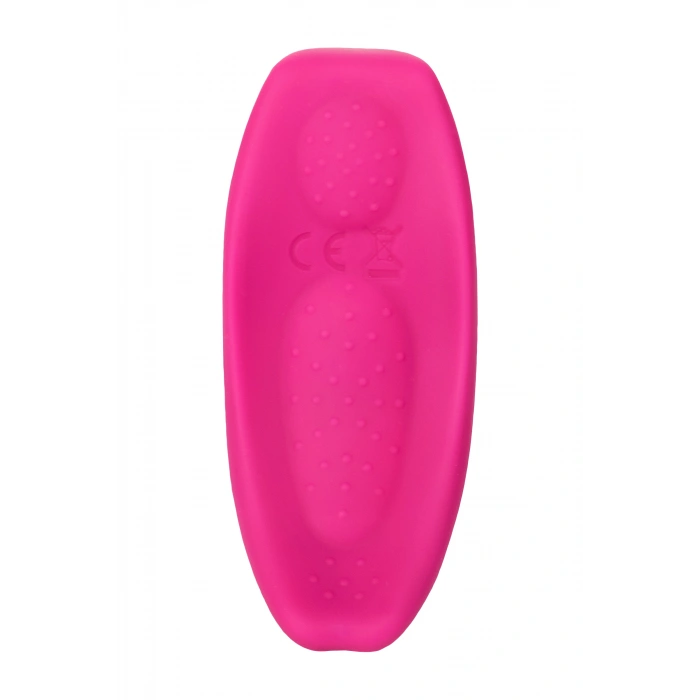 VipMarketim JOS FLİRTY Klitoral Vibratör, silikon, pembe, 9,3 cm