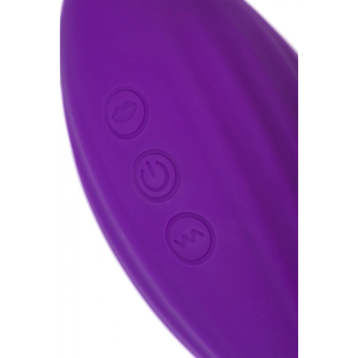 VipMarketim JOS Ginny Vakum Klitoral Vibrator, Silikon, Mor, 31 cm