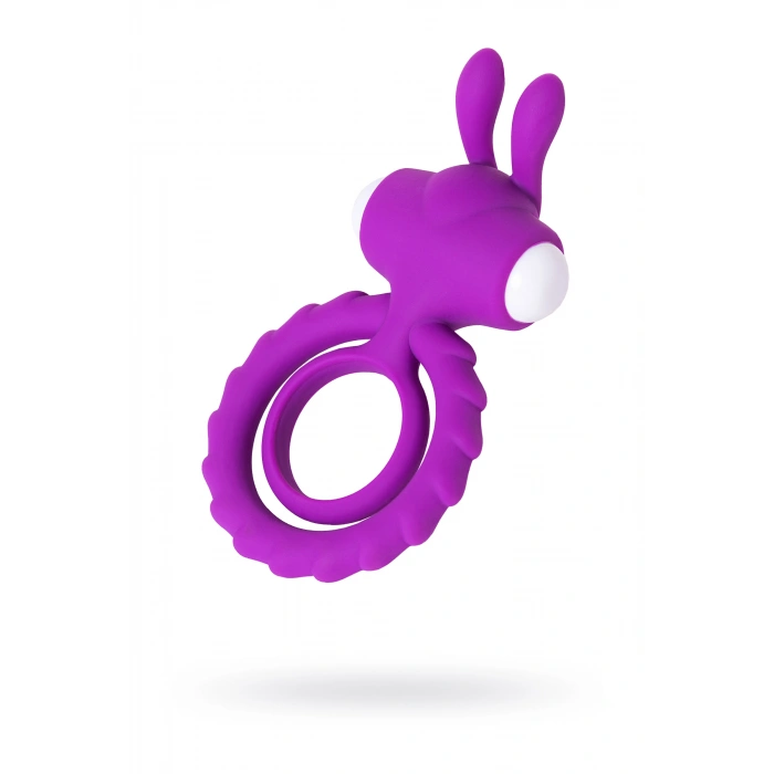 VipMarketim Jos Good Bunny Penis Halkası, Silikon, Mor, 9 Cm