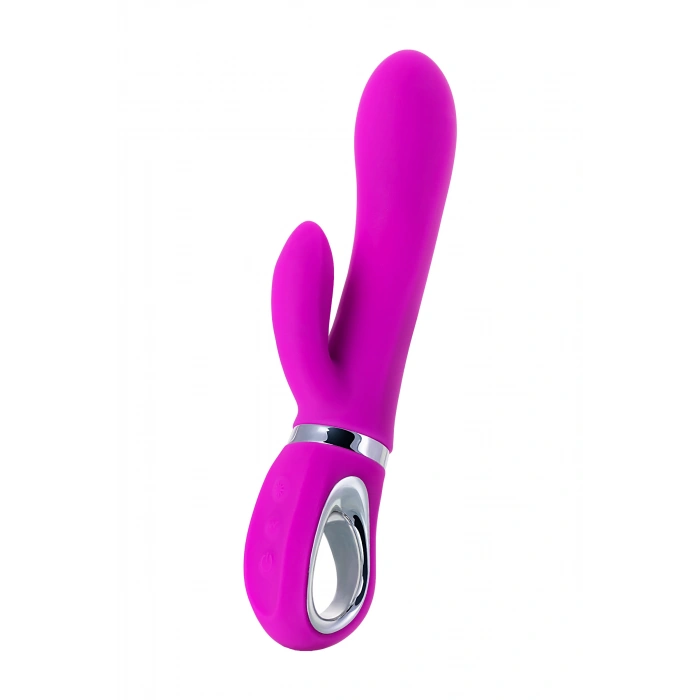 VipMarketim Jos Joly Vibratör, Wow Modu, Silikon, Mor, 19,6 Cm