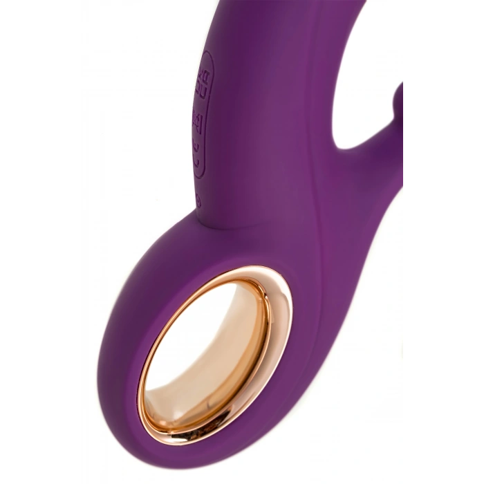 VipMarketim JOS Julli Yukarı ve Aşağı işlevlerine sahip titreşimli silindir, silikon, mor, 20,5 cm