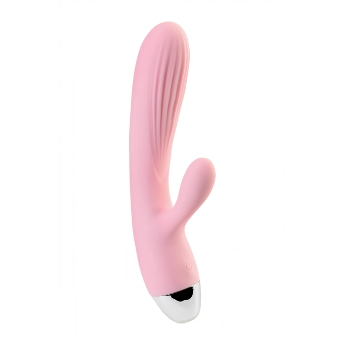 VipMarketim JOS MİLLY Isıtmalı Vibratör, silikon, pembe, 20 cm