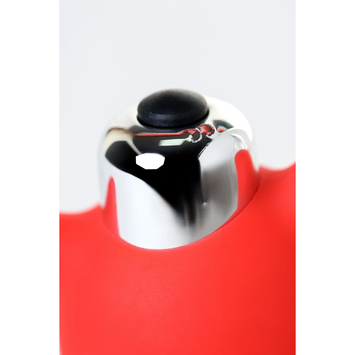 VipMarketim JOS NİCK Kuyruklu Penis Halkası, silikon, kırmızı, 13,5 cm