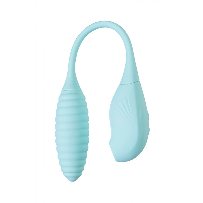 VipMarketim Jos Roow Vakum Dalgası Stimülatörü, Silikon, Mavi, 36 Cm