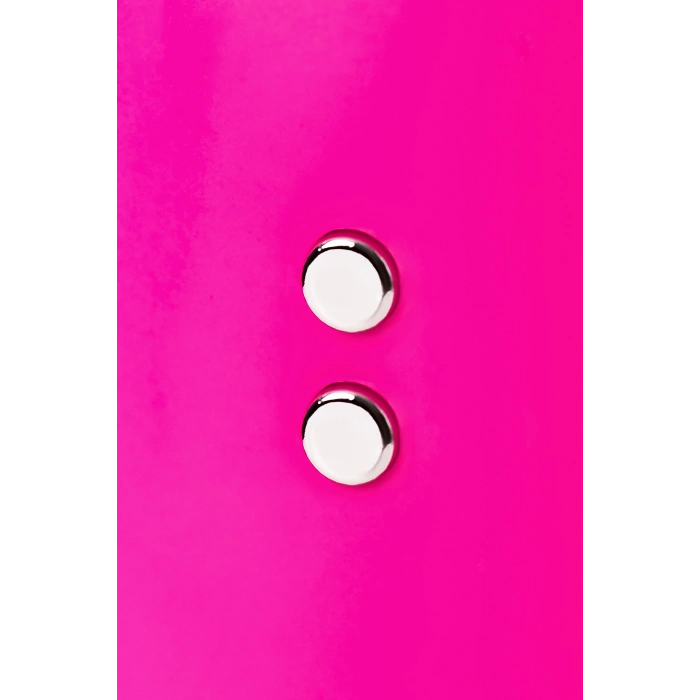 VipMarketim JOS SPANKY Üçlü Vibratör, silikon, pembe, 21 cm