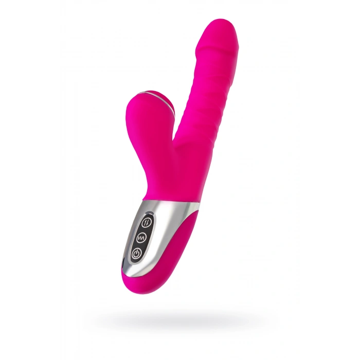 VipMarketim JOS TO-FROLLY Vakum Dalgası Vibratörü, Silikon, Pembe, 21,5 cm