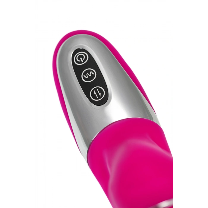VipMarketim JOS TO-FROLLY Vakum Dalgası Vibratörü, Silikon, Pembe, 21,5 cm