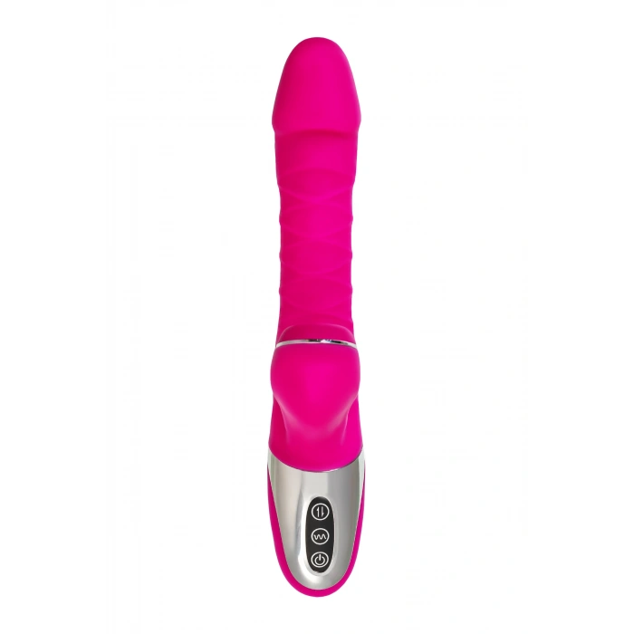 VipMarketim JOS TO-FROLLY Vakum Dalgası Vibratörü, Silikon, Pembe, 21,5 cm