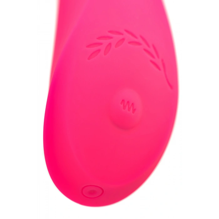 VipMarketim Jos Twig Vibratör, 5 Titreşim Modu, Silikon, Pembe, 20,5 Cm, Ø 3,4 Cm