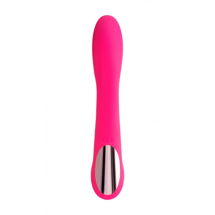 VipMarketim Jos Twig Vibratör, 5 Titreşim Modu, Silikon, Pembe, 20,5 Cm, Ø 3,4 Cm