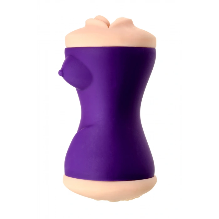 VipMarketim Jos Yara Çift Taraflı Masturbator, Tpr, Ten, 17,5 Cm