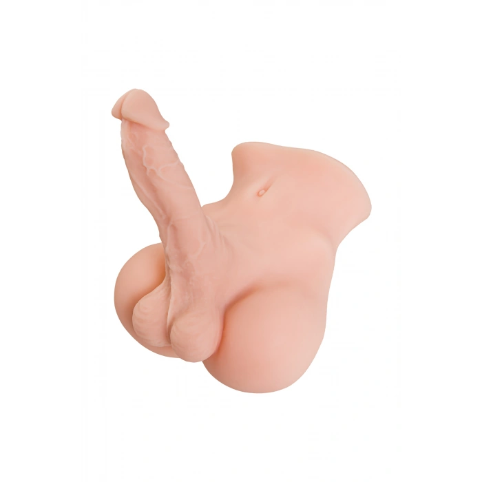 VipMarketim Juicy Pussy Erkeklik Organı Ile Masturbator Manuel, Tpe, Ten, 25 Cm