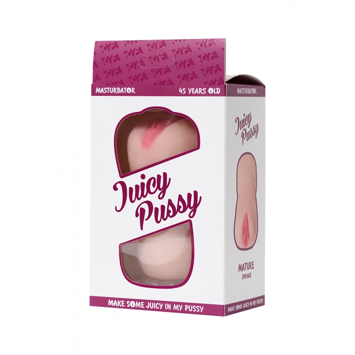 VipMarketim Juicy Pussy Masturbator Realistik , Olgun, TPR, Ten, 14,5 cm