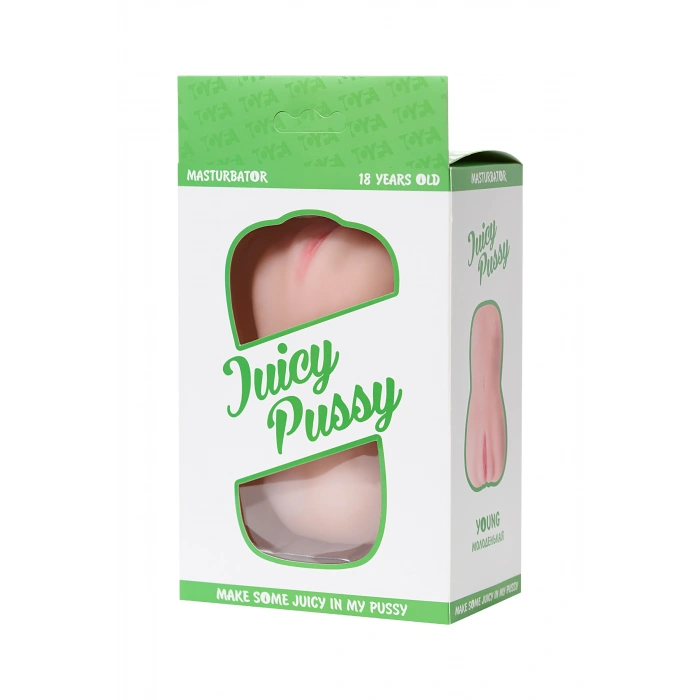 VipMarketim Juicy Pussy Masturbator Realistik, Young Vajina, Tpr, Ten, 14,5 Cm
