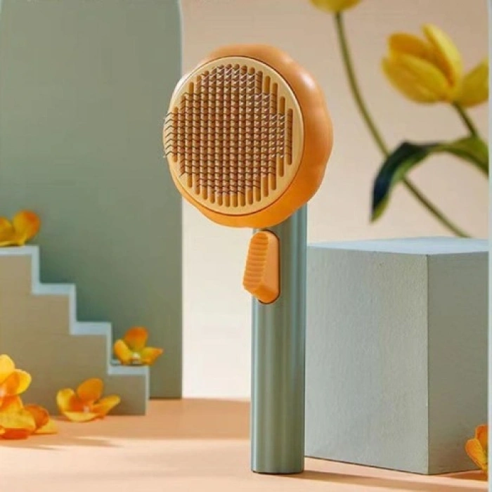 VipMarketim Kabak Tasarımlı Evcil Hayvan Tarağı