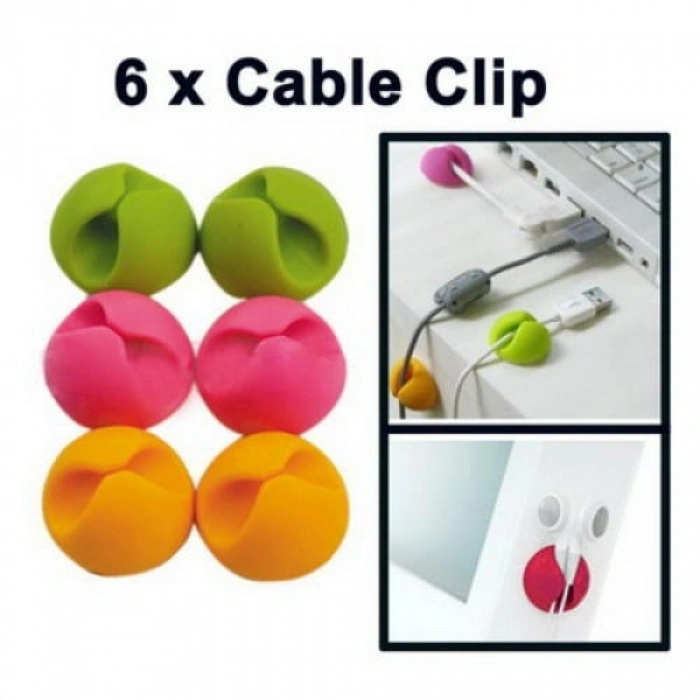 VipMarketim Kablo Sabitleyici Aparat 6 Adet