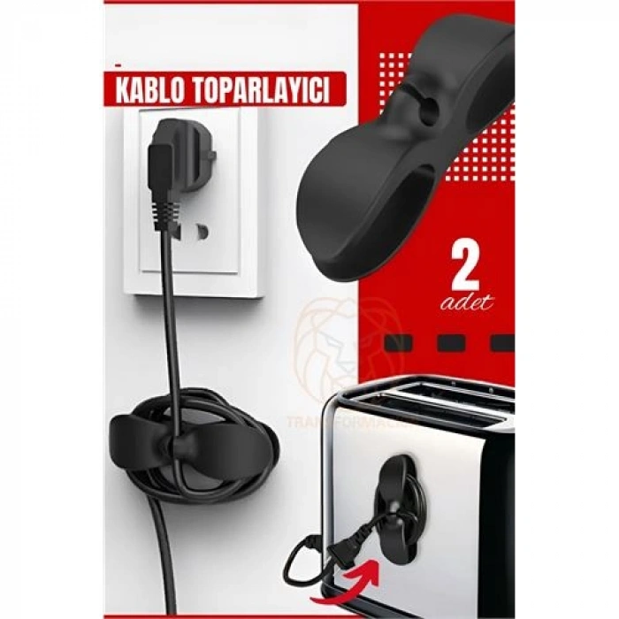 VipMarketim Kablo Sarma Aparatı Airfryer Tost Makina Kablo Toparlama