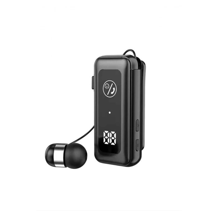 VipMarketim Kablolu Kulak İçi 5.2 Makaralı Titreşimli Bluetooth Kulaklık Hafıza Kart