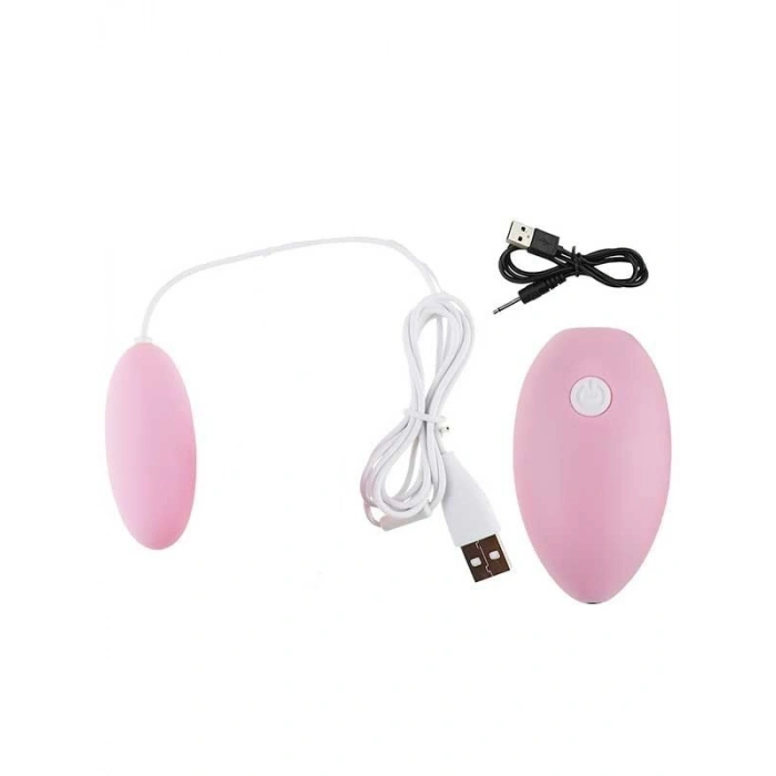 VipMarketim Kablolu Pembe Yumurta Vibratör