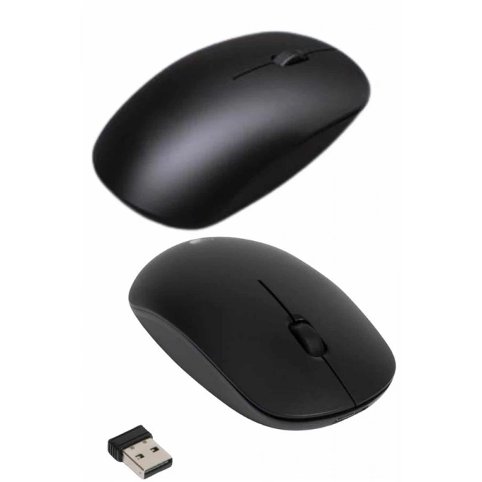 VipMarketim Kablosuz Bağlantı Yüksek Hassasiyetli Kablosuz Wireless Siyah Mouse